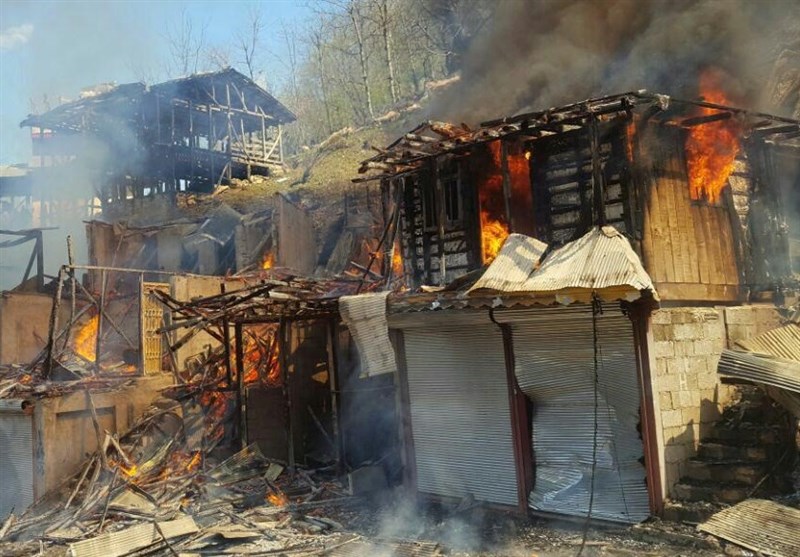 پرونده قضایی برای آتش‌سوزی روستای امامزاده ابراهیم تشکیل می‌شود