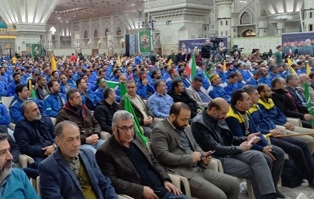 اجتماع بزرگ جامعه کار و تولید«کارگران در مسیر حاج قاسم»