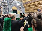 پیکر شهدای عدالت در حرم مطهر حضرت فاطمه معصومه (س) به خاک سپرده شد
